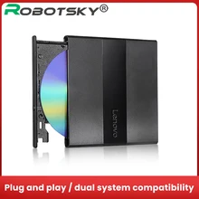 USB 3.0 DVD External burner Lenovo DB75Plus CD Burner Driver 8X Read Write Drive DVD Player For Notebook Desktop PC General USB 3.0 DVD External burner Lenovo DB75Plus CD Burner Driver 8X Read Write Drive DVD Player For Notebook Desktop PC General