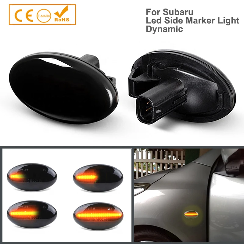 2Pcs Led Dynamic Side Marker Turn Signal Light For Subaru Impreza Wrx Sti Liberty Forester Sequential Blinker Lamps Car-Styling
2Pcs Led Dynamic Side Marker Turn Signal Light For Subaru Impreza Wrx Sti Liberty Forester Sequential Blinker Lamps Car-Styling