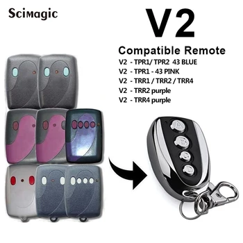 V2 433MHz garage door remote transmitter replicator V2 TXC2 TXC4 PHOX 2 PHOX 4 rolling code TPR2 TRR4 fixed code command garage
V2 433MHz garage door remote transmitter replicator V2 TXC2 TXC4 PHOX 2 PHOX 4 rolling code TPR2 TRR4 fixed code command garage
