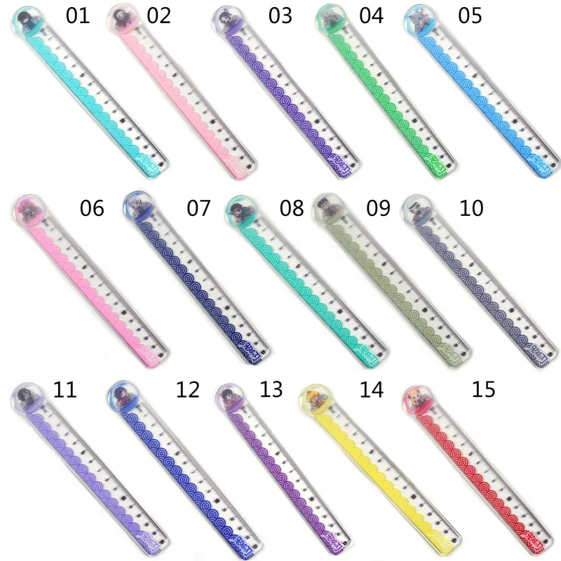 Anime Demon Slayer: Kimetsu No Yaiba Kamado Tanjirou Cosplay Ruler Students Cartoon Measure Ruler Measuring Scale Stationery
Anime Demon Slayer: Kimetsu No Yaiba Kamado Tanjirou Cosplay Ruler Students Cartoon Measure Ruler Measuring Scale Stationery