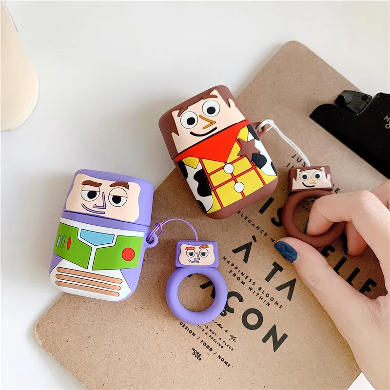 Cute Cartoon Buzz Lightyear Soft Silicone Earpods Case For Apple Airpods Case Wireless Bluetooth Earphone Air Pods Cover Coque
Cute Cartoon Buzz Lightyear Soft Silicone Earpods Case For Apple Airpods Case Wireless Bluetooth Earphone Air Pods Cover Coque