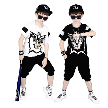 2 Pieces Suit Kids Teenage Boys Clothing Sets Hip-hop Dancing Sports Tracksuits Cotton Wolf T-shirt + Shorts Boys Summer Outfits
2 Pieces Suit Kids Teenage Boys Clothing Sets Hip-hop Dancing Sports Tracksuits Cotton Wolf T-shirt + Shorts Boys Summer Outfits