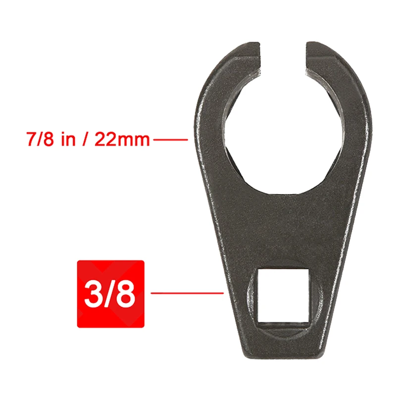 Wrench Sensor Removal Tool Dr.x22mm Drive Oxygen O2 Socket Offset 50ML Replacement Parts Steel Black
Wrench Sensor Removal Tool Dr.x22mm Drive Oxygen O2 Socket Offset 50ML Replacement Parts Steel Black