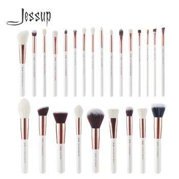 Jessup Makeup-Brushes-Set Dropshipping Pearl-White-Rose-Gold pinceaux maquillage Cosmetic Tools Eyeshadow Powder Definer 6-25pcs
Jessup Makeup-Brushes-Set Dropshipping Pearl-White-Rose-Gold pinceaux maquillage Cosmetic Tools Eyeshadow Powder Definer 6-25pcs