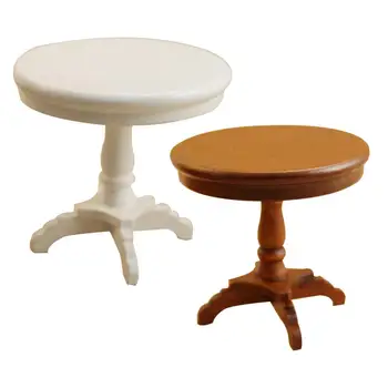 1/12 Vintage Miniature Dollhouse Round Table Furniture DIY Bedroom Accessory
1/12 Vintage Miniature Dollhouse Round Table Furniture DIY Bedroom Accessory