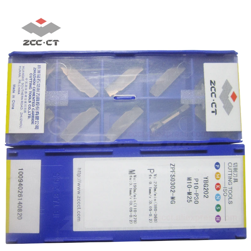 10pcs ZCC parting insert ZPFS0302-MG YBG202 3mm turning tool cutter single cut blade
10pcs ZCC parting insert ZPFS0302-MG YBG202 3mm turning tool cutter single cut blade