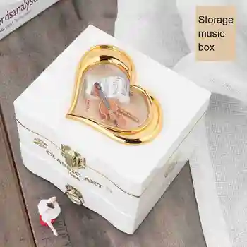 Vintage Windup Music Box Toy With Storage Function Mini Dancing People Carousel Hand Crank Mechanism Gift Music Box Toys
Vintage Windup Music Box Toy With Storage Function Mini Dancing People Carousel Hand Crank Mechanism Gift Music Box Toys