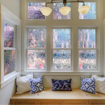 New 3D Decorative Window Privacy Film Stained Glass Window Sticker, Window Self-adhesive Vinyl Static Anti UV Glass Tint Film
New 3D Decorative Window Privacy Film Stained Glass Window Sticker, Window Self-adhesive Vinyl Static Anti UV Glass Tint Film