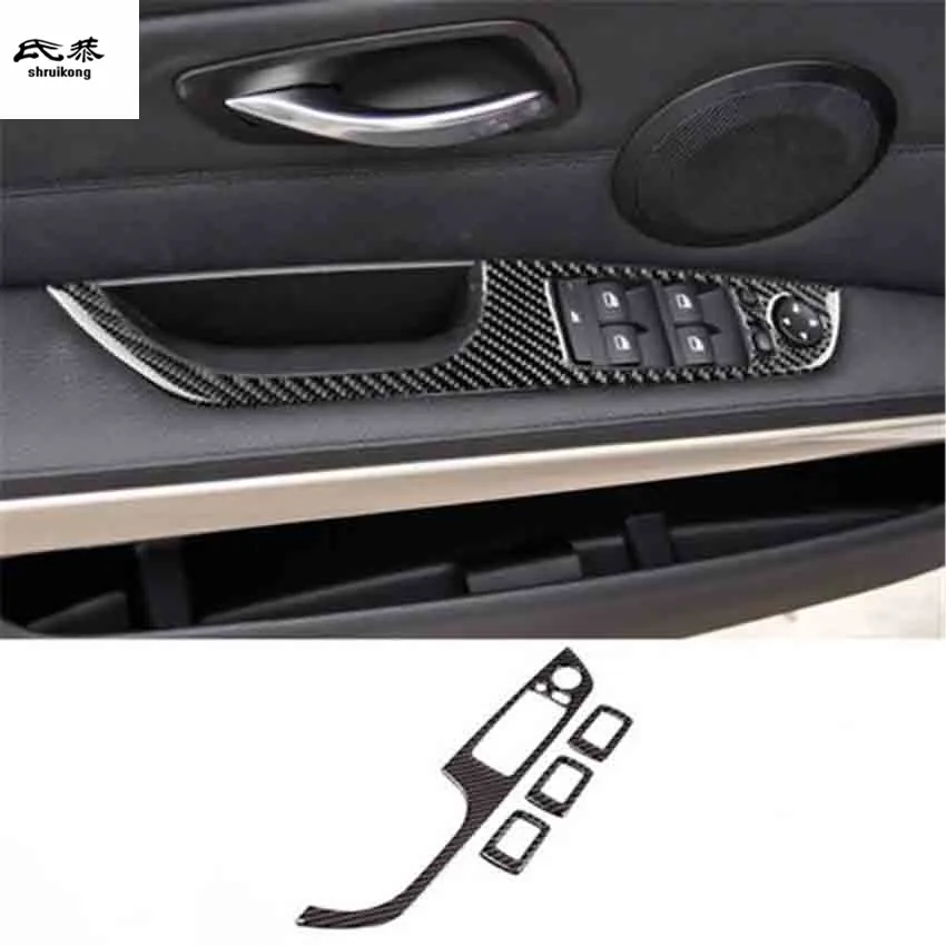 4PCS/Lot Epoxy Glue Real Carbon Fiber Car Window Lift Panel Decoration Cover for 2005-2012 BMW E90 E92 Car Accessories
4PCS/Lot Epoxy Glue Real Carbon Fiber Car Window Lift Panel Decoration Cover for 2005-2012 BMW E90 E92 Car Accessories