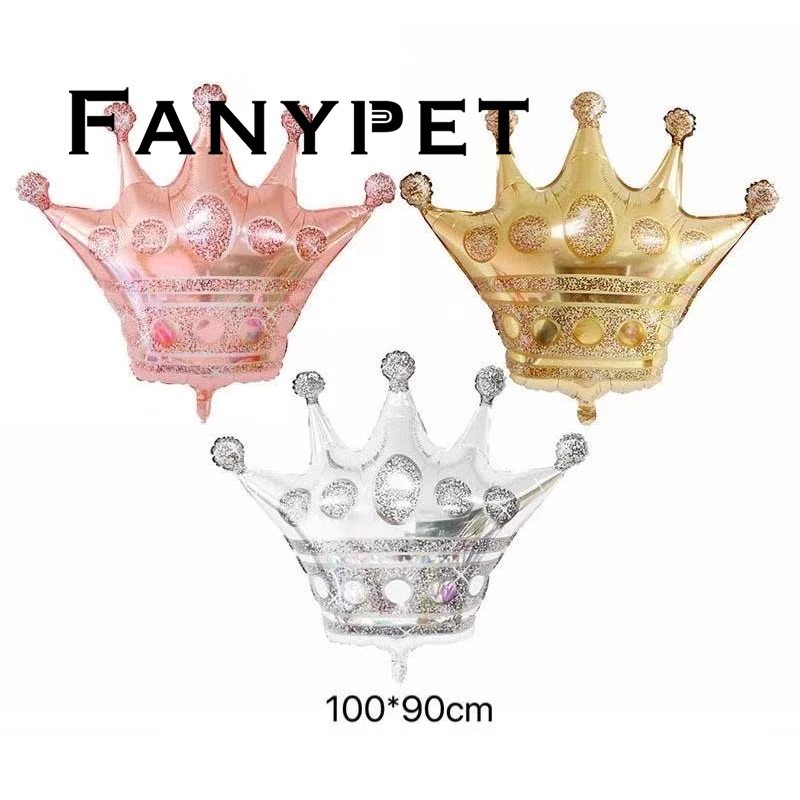 50pcs Large Crown Foil Balloons Rose Gold silver Helium balloon Wedding birthday party decoration adult shower Globos Kids toys
50pcs Large Crown Foil Balloons Rose Gold silver Helium balloon Wedding birthday party decoration adult shower Globos Kids toys