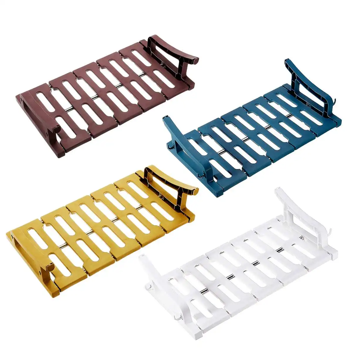 KCASA Adjustable Kitchen Storage Rack Metal Cupboard Storage Shelf Non-Skid Spice Rack Single Layer Kitchenware Organizer Saving
KCASA Adjustable Kitchen Storage Rack Metal Cupboard Storage Shelf Non-Skid Spice Rack Single Layer Kitchenware Organizer Saving