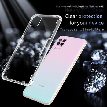 For Huawei P40 Lite Transparent Case For Huawei Nova 7i Case NILLKIN Nature TPU Clear Soft Back Cover For Huawei Nova 6SE 
For Huawei P40 Lite Transparent Case For Huawei Nova 7i Case NILLKIN Nature TPU Clear Soft Back Cover For Huawei Nova 6SE