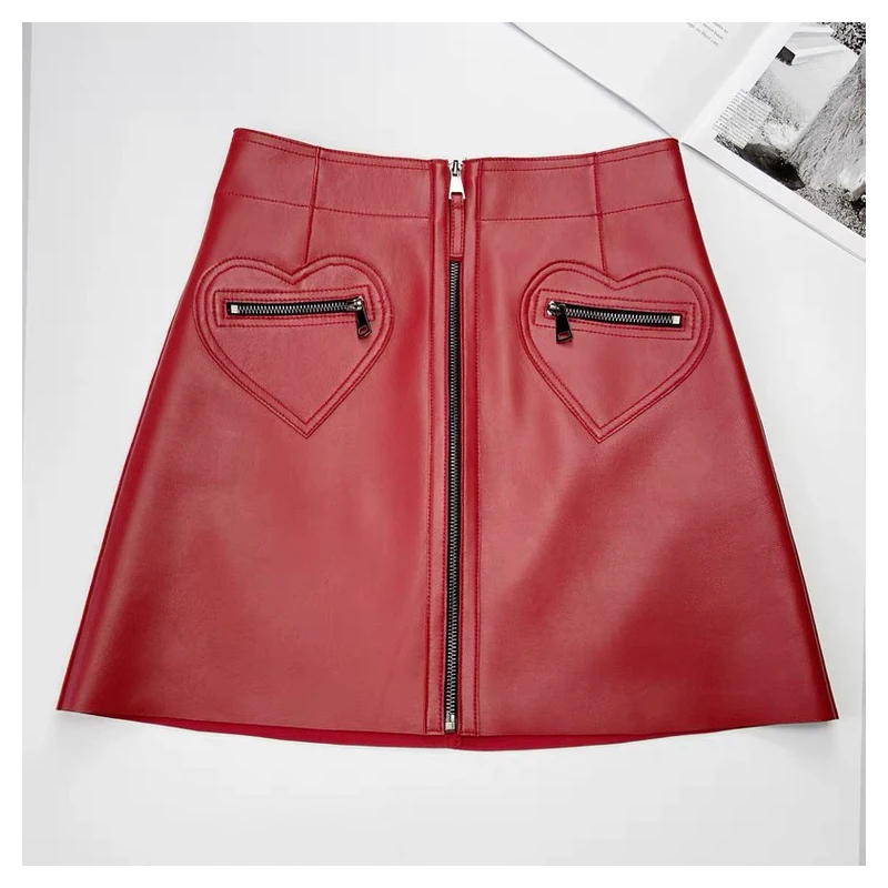 Mini Skirts Sexy Women 2023 Korean Fashion A Line Genuine Leather Skirt High Waist Streetwear
Mini Skirts Sexy Women 2023 Korean Fashion A Line Genuine Leather Skirt High Waist Streetwear
