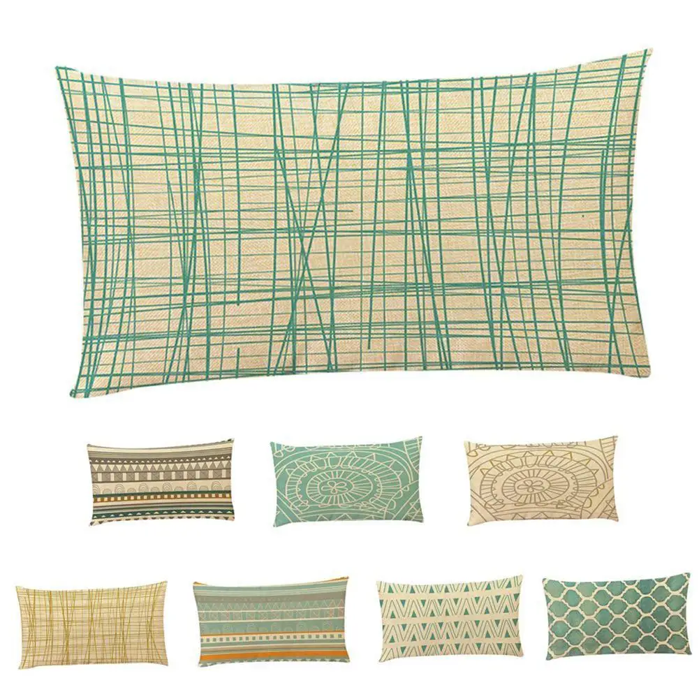 Simple Design Rectangle Pillow Case Sofa Waist Throw Cushion Cover Home Decor 
Simple Design Rectangle Pillow Case Sofa Waist Throw Cushion Cover Home Decor