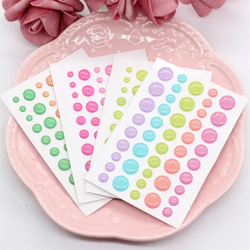 KLJUYP 4pcs/set Sugar Sprinkles Self- adhesive Enamel Dots Resin Sticker for Scrapbooking/ DIY Crafts/ Card Making Decoration
KLJUYP 4pcs/set Sugar Sprinkles Self- adhesive Enamel Dots Resin Sticker for Scrapbooking/ DIY Crafts/ Card Making Decoration