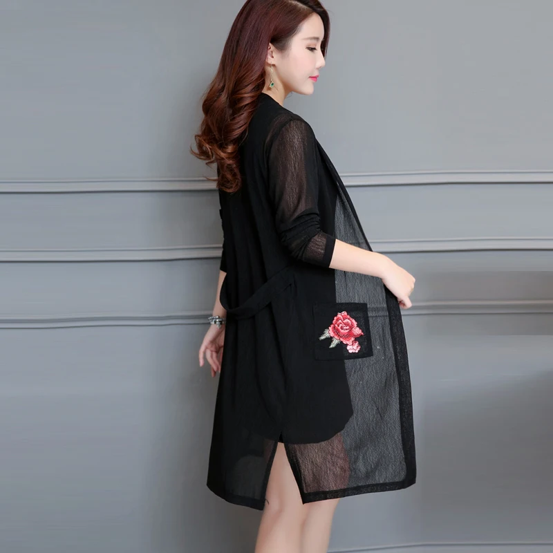 Summer Cardigans 2020 Embroidery Outwear Vintage Women Dress Vestidos Mujer Femme Pink White Black Blue Big Size XL~5XL W108
Summer Cardigans 2020 Embroidery Outwear Vintage Women Dress Vestidos Mujer Femme Pink White Black Blue Big Size XL~5XL W108