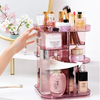 Cosmetics Storage Box Large Desktop 360-degree Rotating Profession Makeup Organizer Acrylic Jewelry Container Removable
Cosmetics Storage Box Large Desktop 360-degree Rotating Profession Makeup Organizer Acrylic Jewelry Container Removable