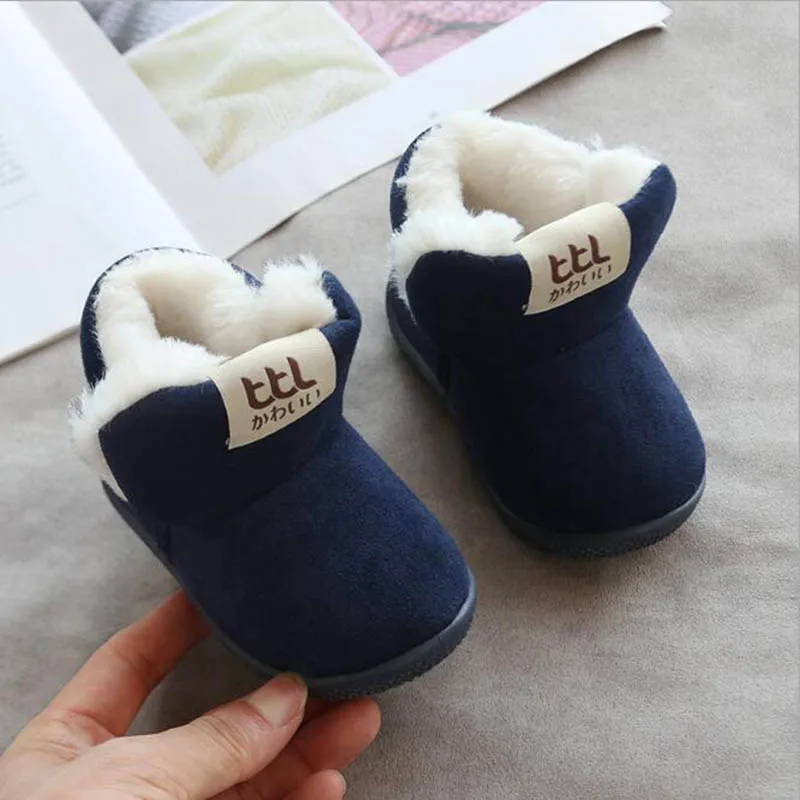 Warm Baby Boys Girls Snow Boots Kids Shoes Sneakers Anti-Slip Children Warm Plush Boots
Warm Baby Boys Girls Snow Boots Kids Shoes Sneakers Anti-Slip Children Warm Plush Boots