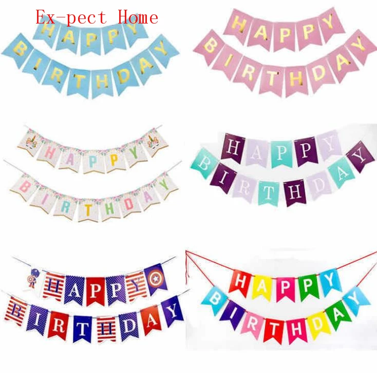 Paper Bunting Garland Banners Flags Happy Birthday Banner Boy Girl Baby Shower Decoration Birthday Party Supplies Decor
Paper Bunting Garland Banners Flags Happy Birthday Banner Boy Girl Baby Shower Decoration Birthday Party Supplies Decor