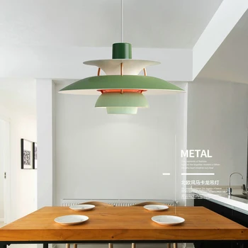 Nordic Lustre Colorful 5 Layer Led Pendant Lights Deco Lamparas For Dining Room E27 Led Pendant Light Hanging Lamp Suspend Lamp 
Nordic Lustre Colorful 5 Layer Led Pendant Lights Deco Lamparas For Dining Room E27 Led Pendant Light Hanging Lamp Suspend Lamp