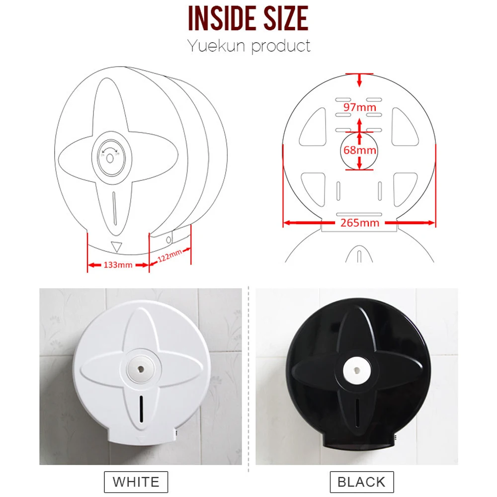 Hot New Pure Color Toilet Tissue Holder Waterproof Roll Paper Bracket Easy to install use for Toilet and Kitchen
Hot New Pure Color Toilet Tissue Holder Waterproof Roll Paper Bracket Easy to install use for Toilet and Kitchen