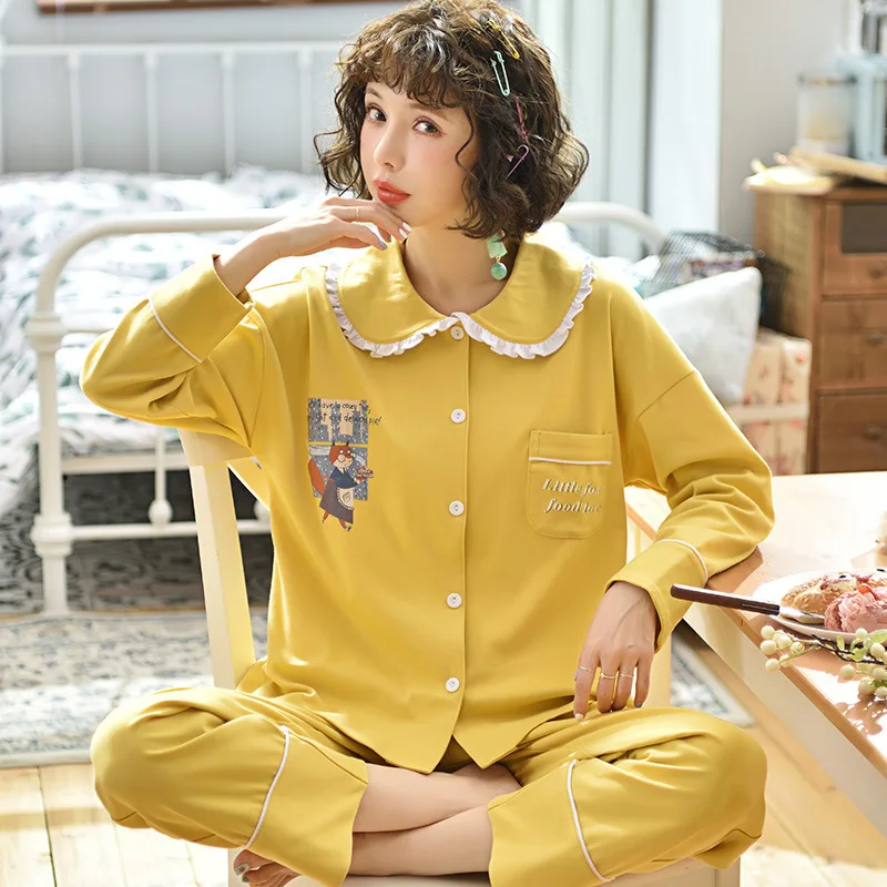 5907 # Lettered Serving Food Rat Cardigan CH Long Sleeve Sweet Pajamas Tracksuit Piece Series Plus-sized
5907 # Lettered Serving Food Rat Cardigan CH Long Sleeve Sweet Pajamas Tracksuit Piece Series Plus-sized