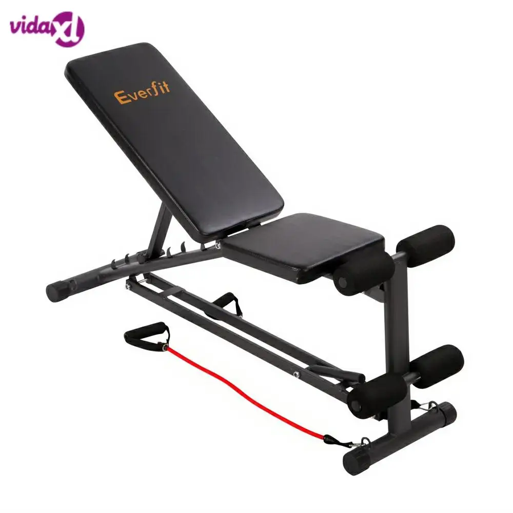 Everfit Adjustable FID Weight Bench Flat Incline Fitness Gym Equipment Durable Waterproof Oil Resistant For Home Office A2
Everfit Adjustable FID Weight Bench Flat Incline Fitness Gym Equipment Durable Waterproof Oil Resistant For Home Office A2