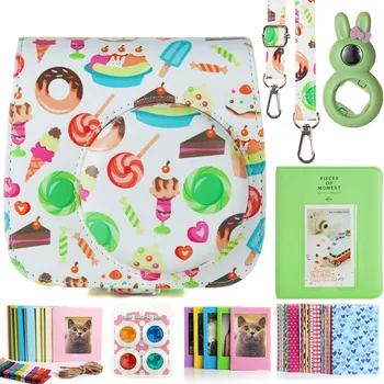 Compatible Instax Mini 9 Camera Case Bundle Donut and Ice Cream with Album, Filters Accessories for Fujifilm Instax Mini 9 8 8+
Compatible Instax Mini 9 Camera Case Bundle Donut and Ice Cream with Album, Filters Accessories for Fujifilm Instax Mini 9 8 8+