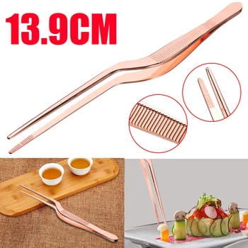 1 Set 13.9cm Chef Plating Tweezer Tongs Rose Gold Tweezer Chef Pliers Grill Plating Serving Kitchen Tool
1 Set 13.9cm Chef Plating Tweezer Tongs Rose Gold Tweezer Chef Pliers Grill Plating Serving Kitchen Tool