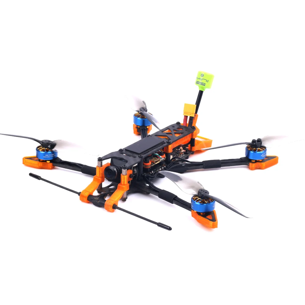 SKYSTARS G-FORCE LR4 182 мм 4-дюймовый гоночный Дрон из углеродного волокна с дальним