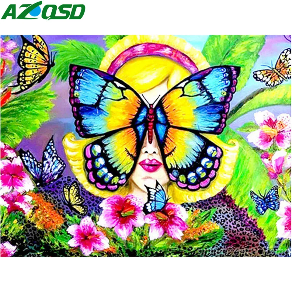 AZQSD 5D Diamond Painting Butterfly Cross Stitch Wall Art Diamond Embroidery Animal Rhinestones Full Display Gift Handmade
AZQSD 5D Diamond Painting Butterfly Cross Stitch Wall Art Diamond Embroidery Animal Rhinestones Full Display Gift Handmade