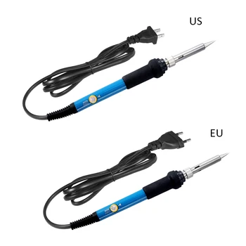 60W Electric Adjustable Temperature Welding Soldering Iron + 5 Replacement Soldering Tips Set Electric Welding Soldering Iron
60W Electric Adjustable Temperature Welding Soldering Iron + 5 Replacement Soldering Tips Set Electric Welding Soldering Iron