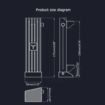 VC-4 Video Card Stand 5V3Pin ARGB Graphics Card Holder for A-TX/MATX/ITX Chassis K1AB
VC-4 Video Card Stand 5V3Pin ARGB Graphics Card Holder for A-TX/MATX/ITX Chassis K1AB