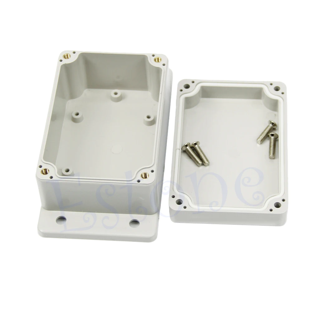 Waterproof Plastic Electronic Project Box Case Enclosure 3.94" x 2.68" x 1.97" G8TB
Waterproof Plastic Electronic Project Box Case Enclosure 3.94" x 2.68" x 1.97" G8TB