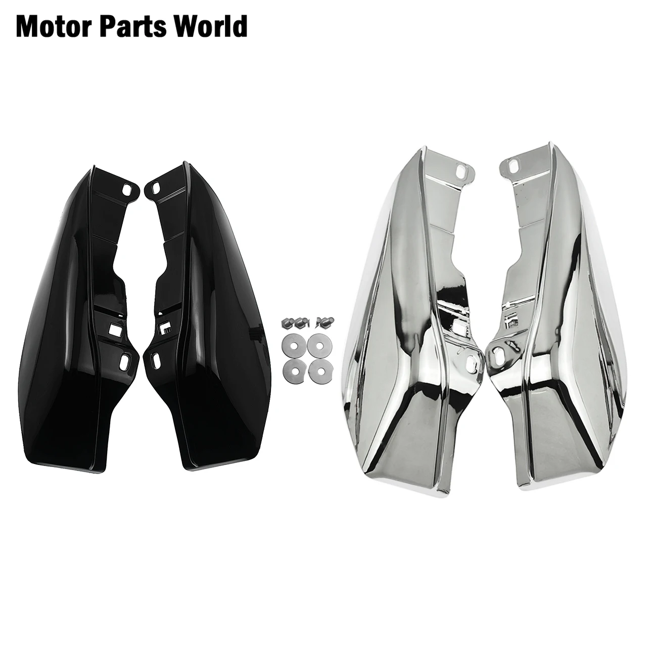Motorcycle Chrome/Black Heat Shield Mid-Frame Air Deflector Trim For Harley Touring Street Glide Electra Glide Road Glide 09-16 
Motorcycle Chrome/Black Heat Shield Mid-Frame Air Deflector Trim For Harley Touring Street Glide Electra Glide Road Glide 09-16