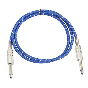 20m Professional Audio Convert Cables 6.35mm Male to 6.35MM Male Audio Connecting Cable Stereo Electric Guitar Line Wire 
20m Professional Audio Convert Cables 6.35mm Male to 6.35MM Male Audio Connecting Cable Stereo Electric Guitar Line Wire