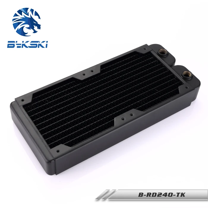 Bykski B-RD240-TK60 240 мм 2x12 см 60 Тройной Ряд медный радиатор водяного охлаждения |