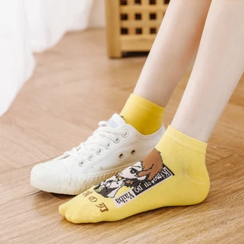 1 Set Trendy Japanese Anime Demon Slayer Parent-child socks Cosplay short embroidery warm Socking Hot Sale 5pcs/lot 
1 Set Trendy Japanese Anime Demon Slayer Parent-child socks Cosplay short embroidery warm Socking Hot Sale 5pcs/lot