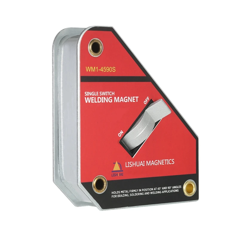 Wm1-4590S Strong Single Switch Neodymium Welding Magnet Holder On/Off Switch Magnetic Clamp Small Size
Wm1-4590S Strong Single Switch Neodymium Welding Magnet Holder On/Off Switch Magnetic Clamp Small Size