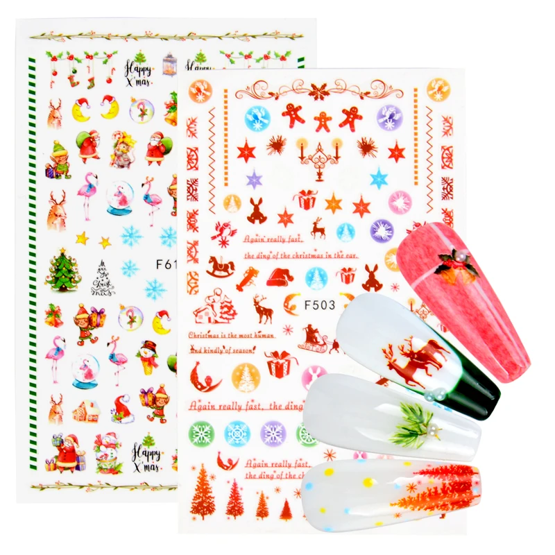 1 PC 3D Nail Slider Christmas Sticker Decals Christmas Tree Design Adhesive Manicure Tips Nail Art Decorations
1 PC 3D Nail Slider Christmas Sticker Decals Christmas Tree Design Adhesive Manicure Tips Nail Art Decorations