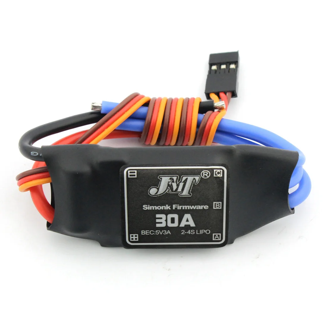 Hot 4pcs/Lot 6pcs/Lot JMT Simonk Firmware 30A ESC Electric Speed Controller with 5V 3A BEC for 2 to 4s Lipo Battery F18203-4/-6
Hot 4pcs/Lot 6pcs/Lot JMT Simonk Firmware 30A ESC Electric Speed Controller with 5V 3A BEC for 2 to 4s Lipo Battery F18203-4/-6