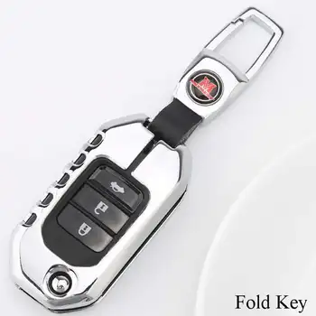 Zinc Alloy 3 Buttons Leather Car Key Cover Cases For Honda Civic X-RV Jazz Greiz Crdder Flip Key Keychain Fob Cases
Zinc Alloy 3 Buttons Leather Car Key Cover Cases For Honda Civic X-RV Jazz Greiz Crdder Flip Key Keychain Fob Cases