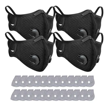 4pcs Bike Face Cover With 20pcs Filter Cycling Cycle Dust Sports Running Reusable Face Mouth Filter Activated Carbon Filters
4pcs Bike Face Cover With 20pcs Filter Cycling Cycle Dust Sports Running Reusable Face Mouth Filter Activated Carbon Filters