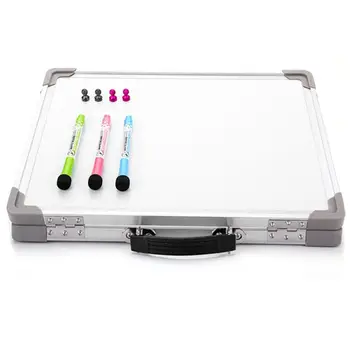 Foldable Erase Whiteboard Portable Drawing Writing Message Board with Marker Pen Magnetic Buttons
Foldable Erase Whiteboard Portable Drawing Writing Message Board with Marker Pen Magnetic Buttons