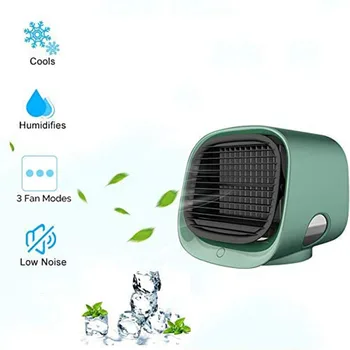 Personal Air Conditioner, Air Cooler with LED Light 3 Speed Desktop Cooling Fan for Home, Room, Office
Personal Air Conditioner, Air Cooler with LED Light 3 Speed Desktop Cooling Fan for Home, Room, Office