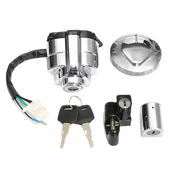 NEW-Aluminum Ignition Gas Cap Helmet Steering Lock Set for Honda Shadow VLX VT 400 600 750
NEW-Aluminum Ignition Gas Cap Helmet Steering Lock Set for Honda Shadow VLX VT 400 600 750