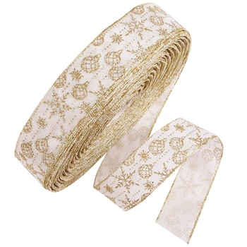 10m Decoration Mariage Christmas Gold Grosgrain Ribbons Wedding Wire Edged Ribbon Jungle Party
10m Decoration Mariage Christmas Gold Grosgrain Ribbons Wedding Wire Edged Ribbon Jungle Party