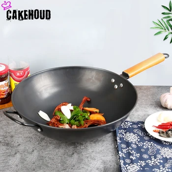 Kitchen Uncoated Iron Pot Household Smoke-free Non-stick Wok Multi-function Cooking Pot Gas Stove Induction Cooker Universal
Kitchen Uncoated Iron Pot Household Smoke-free Non-stick Wok Multi-function Cooking Pot Gas Stove Induction Cooker Universal