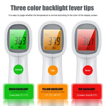 Non-contact Infrarood Thermometer Handheld Infrarood Thermometer Hoge Precisie Maatregelen Lichaamstemperatuur
Non-contact Infrarood Thermometer Handheld Infrarood Thermometer Hoge Precisie Maatregelen Lichaamstemperatuur