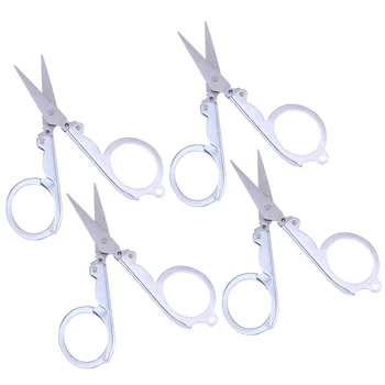 4pcs Safe Folding Scissors First Aid Kits Utility Gadgets for Ourdoor 
4pcs Safe Folding Scissors First Aid Kits Utility Gadgets for Ourdoor
